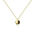 Solid 925 Sterling Silver Initial Alphabet Personalised Disc Necklace